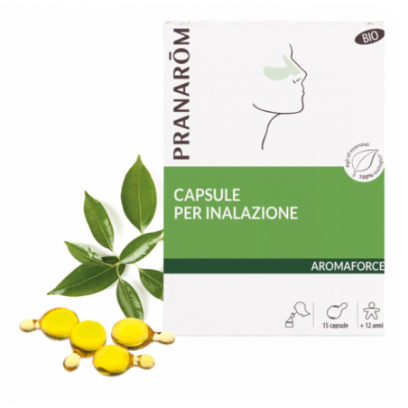 Herbalgem Pranarom Aromaforce Inalazione 15 Capsule