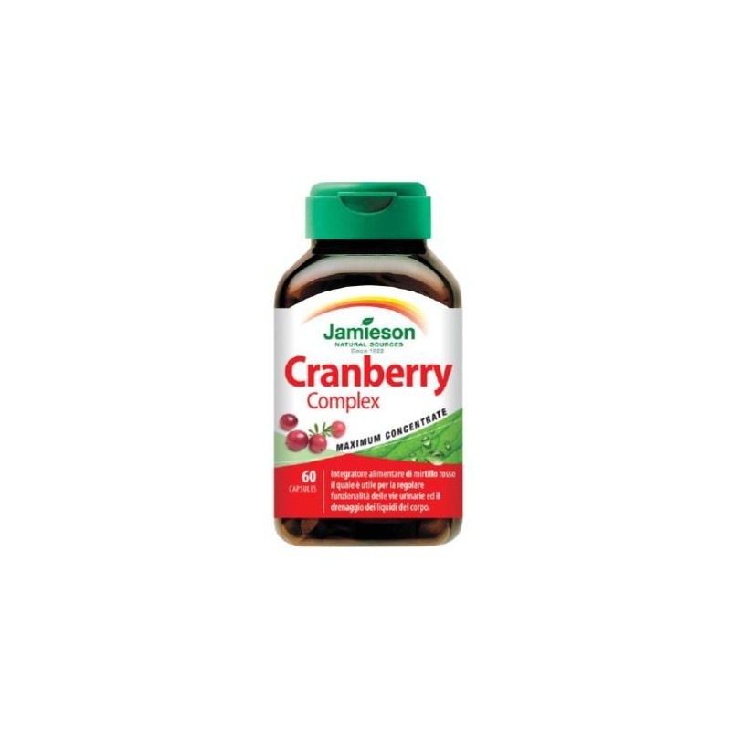 confezione 60 capsule jamieson cranberry complex