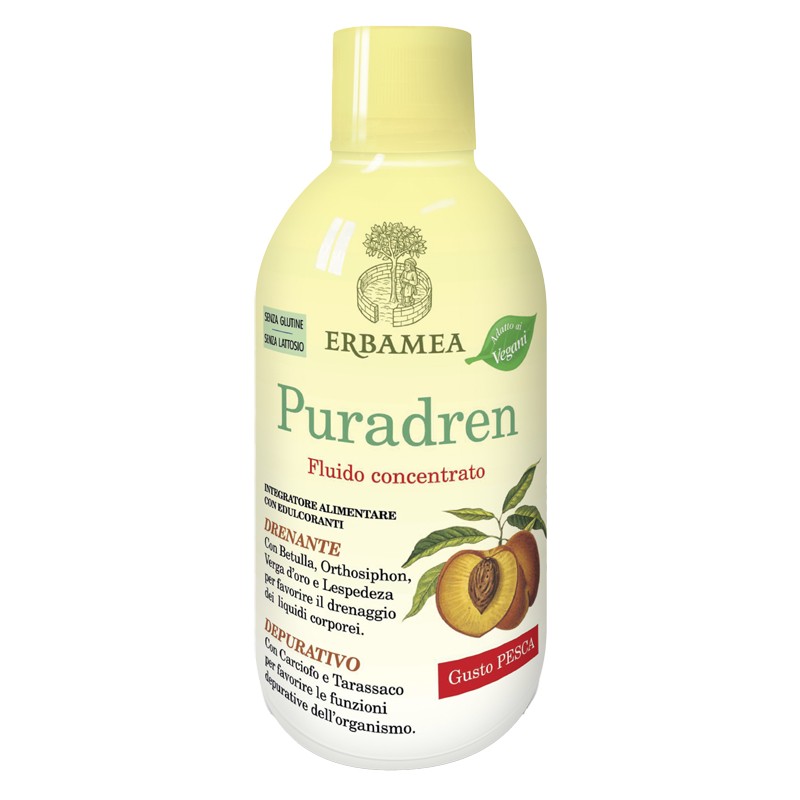 Erbamea Puradren Pesca 500 Ml