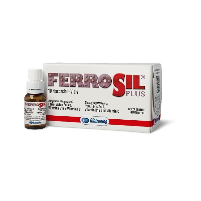 Biotrading Ferrosil Plus 10 Flaconcini