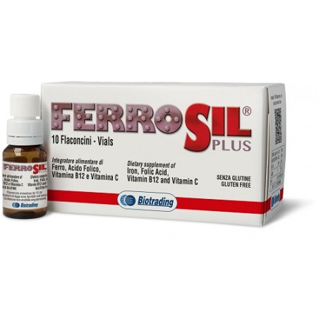 Biotrading Ferrosil Plus 10 Flaconcini