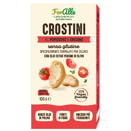 Re Food Foralle Crostini Pomodoro E Origano 100 G