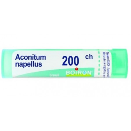 Tubo dose di Aconitum Napellus 200ch granuli della Boiron