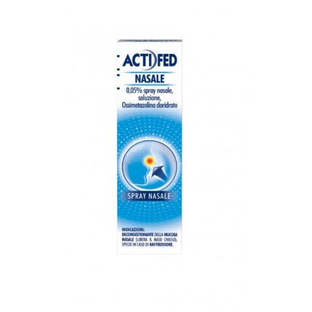 Flacone da 10 Ml con nebulizzatore di Actifed Spray della Johnson &johnson