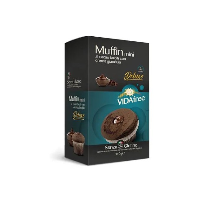 Unifarmed Vidafree Minimuffin Crema Gianduia 140 G