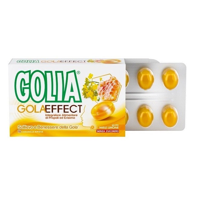 Perfetti Van Melle Golia Gola Effect Blister 16 Pezzi