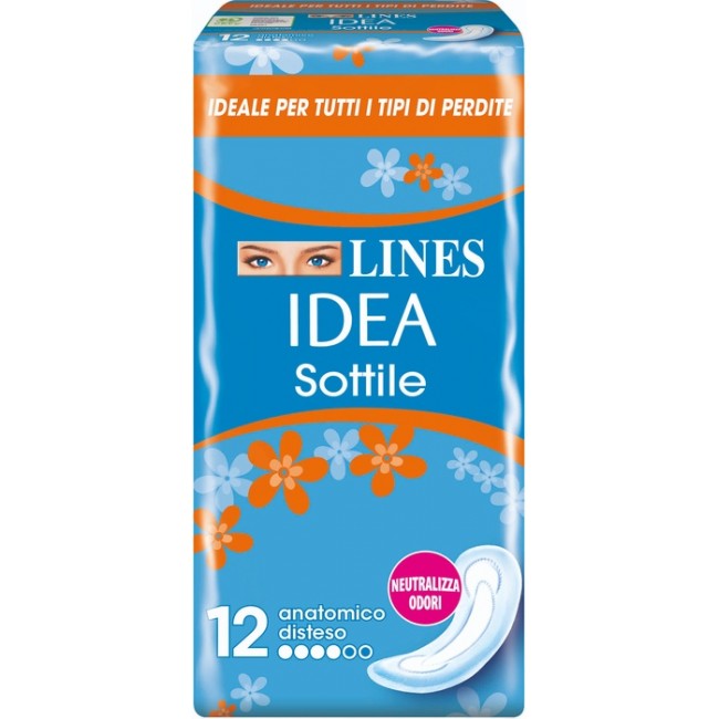 Fater Lines Idea Sottili Anatomici 12 Pezzi