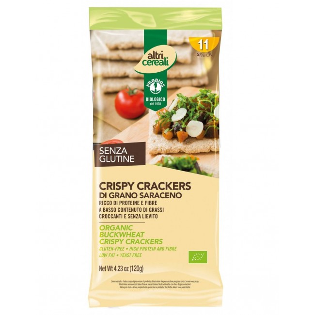 Probios Societa' Benefit Probios Crispy Crackers Grano Saraceno 120 G