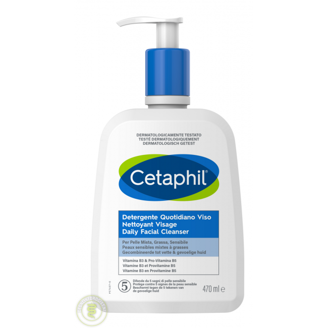 Galderma Cetaphil Detergente Quotidiano Viso 470 Ml