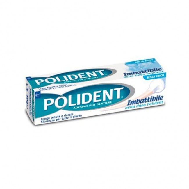 40g di Adesivo per Dentiere da Polident Imbattibile