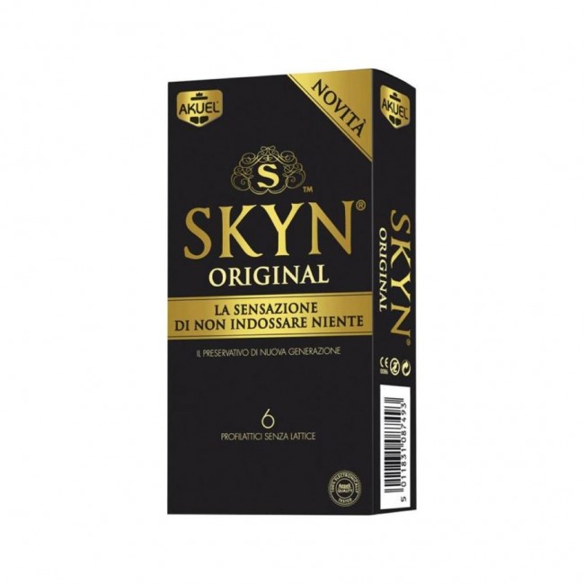 6 pezzi di Preservativi Original Senza Lattice da Skyn