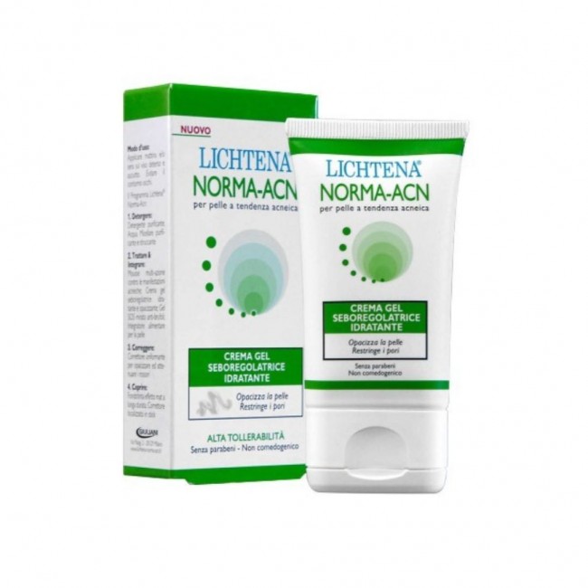 40ml di Norma-Acn Crema Seboregolatrice Idratante da Lichtena