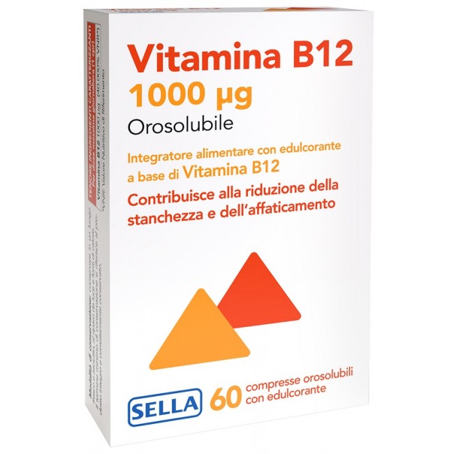 Sella Vitamina B12 60 Compresse Orosolubili