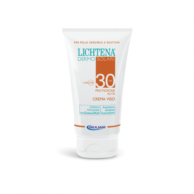 50ml di Dermosolari Crema Viso SPF30 da Lichtena