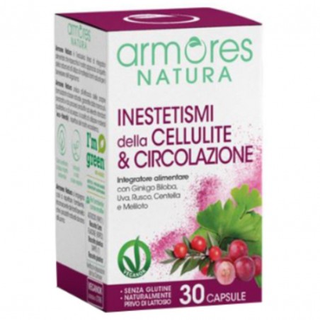 Armores Natura Inestetismi Cellulite E Circolazione 30 Capsule