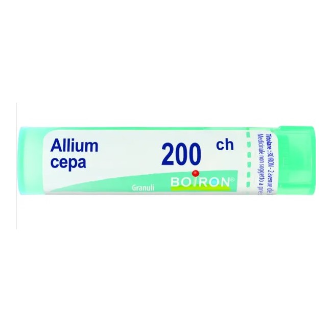 Tubo da 80 granuli di Allium Cepa 200 ch della Boiron