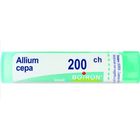 Tubo da 80 granuli di Allium Cepa 200 ch della Boiron