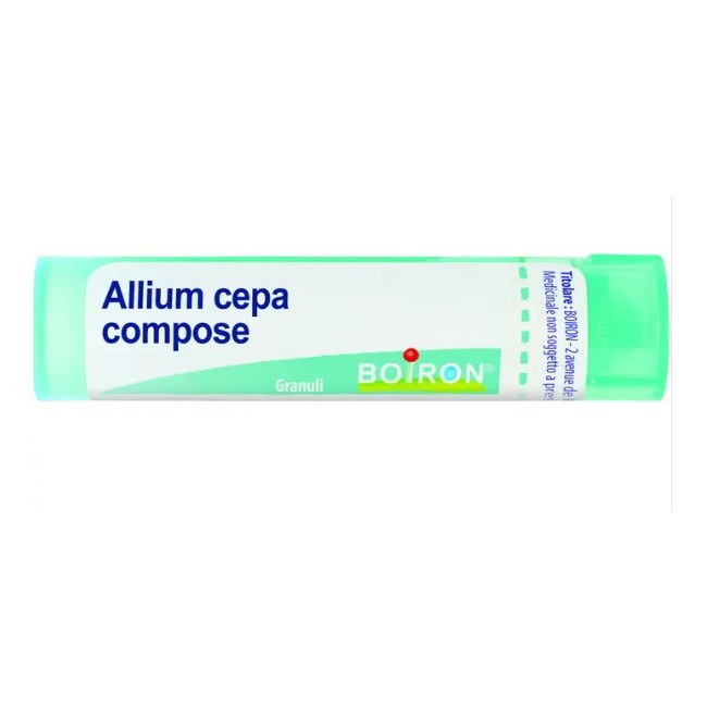 Tubo da 80 granuli di Allium Cepa compositum della Boiron