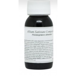 Flacone da 60 ml di gocce di Allium Sativum Compositum di Lvs