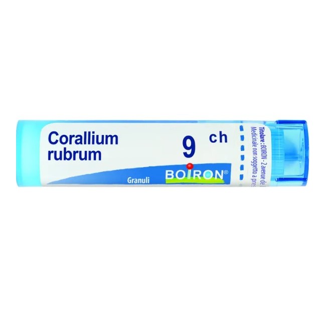 Tubo da 80 granuli di Corallium Rubrum 9 ch della Boiron