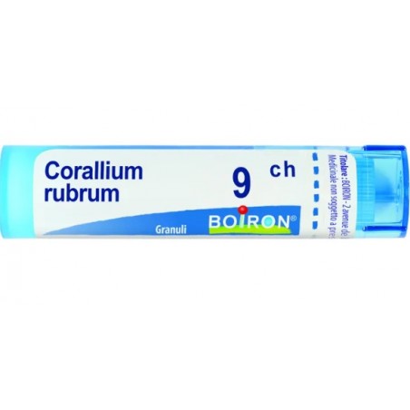 Tubo da 80 granuli di Corallium Rubrum 9 ch della Boiron