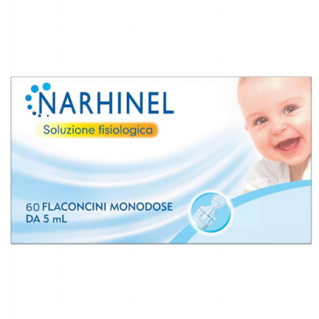 Haleon Soluzione Fisiologica Per Aspiratore Nasale Narhinel 60 Flaconcini Da 5 Ml