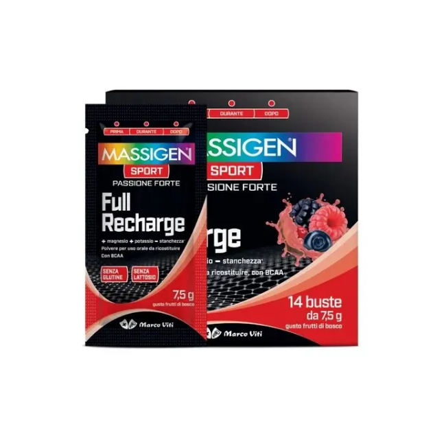 Marco Viti Massigen Sport Full Recharge 14 Bustine