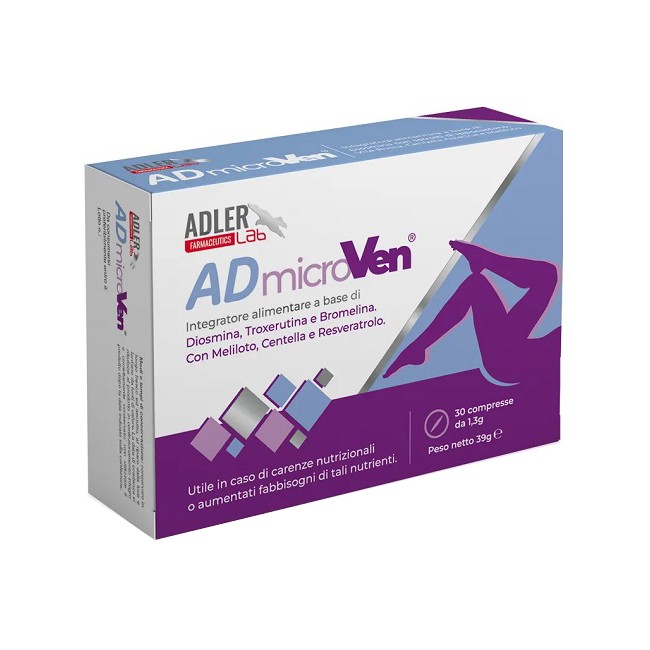 Adler Lab Admicroven 30 Compresse