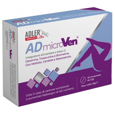 Adler Lab Admicroven 30 Compresse