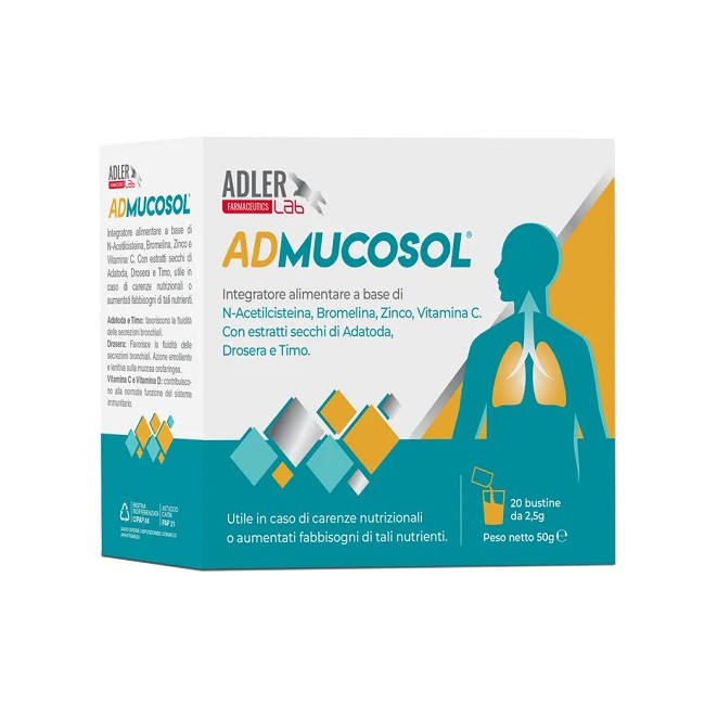 Adler Lab Admucosol 20 Bustine