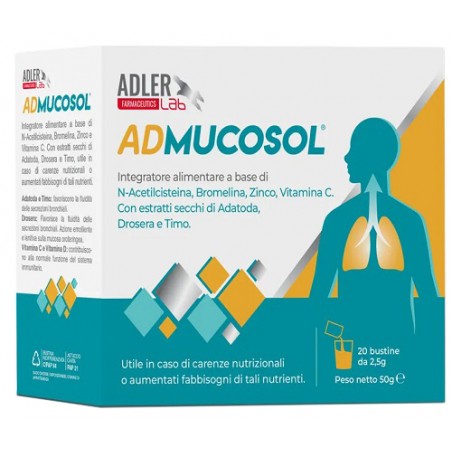 Adler Lab Admucosol 20 Bustine