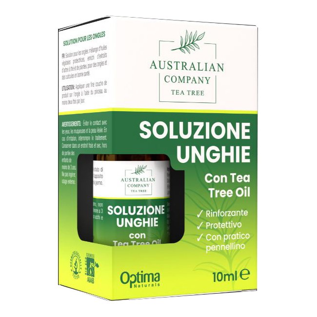 Optima Naturals Australian Tea Tree Soluzione Unghie 10 Ml