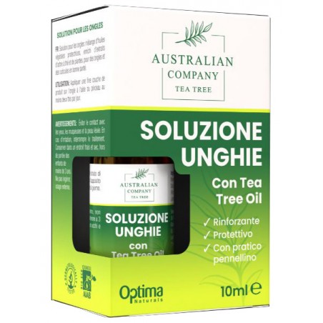 Optima Naturals Australian Tea Tree Soluzione Unghie 10 Ml