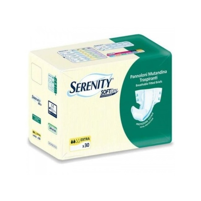 Serenity Pannolone Mutandina Sd Sensitive Maxi Taglia S 30 Pezzi