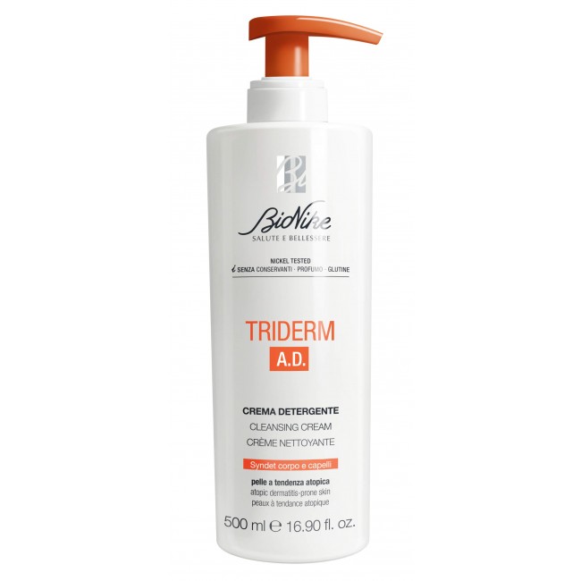 Bionike Triderm Ad Crema Detergente 490 Ml