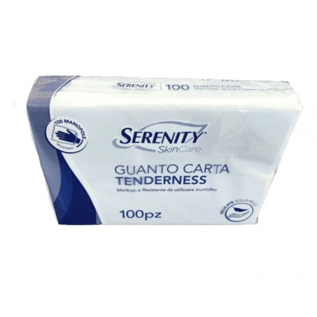 Serenity Skincare Guanto Carta 100 Pezzi