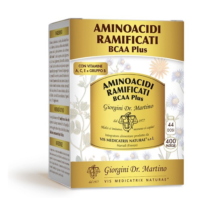 Dr. Giorgini Aminoacidi Ramificati Bcaa 400 Pastiglie