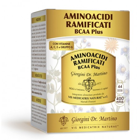 Dr. Giorgini Aminoacidi Ramificati Bcaa 400 Pastiglie