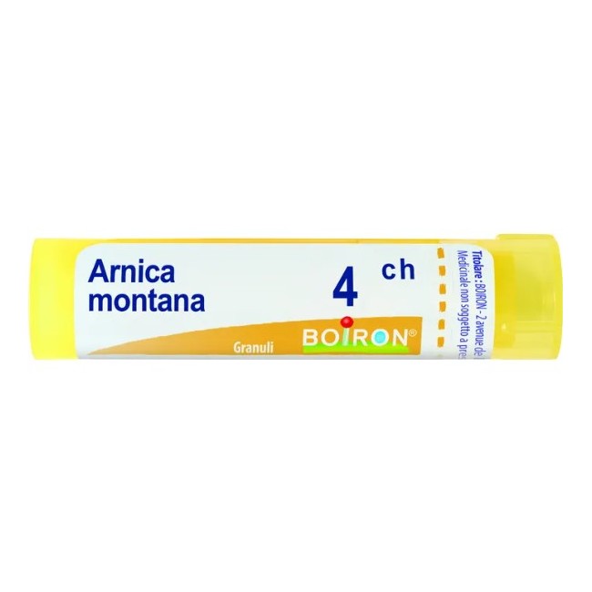 Tubo da 80 granuli di Arnica Montana 4 ch della Boiron