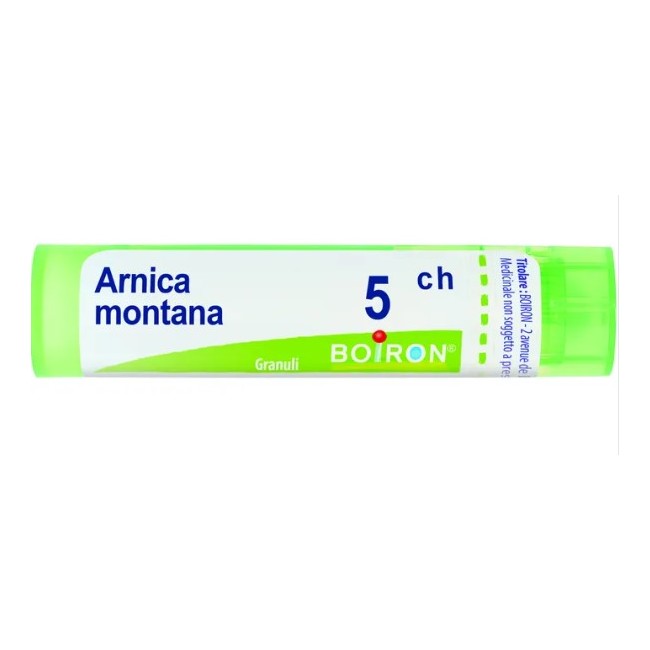 Tubo da 80 granuli di Arnica Montana 5 ch della Boiron