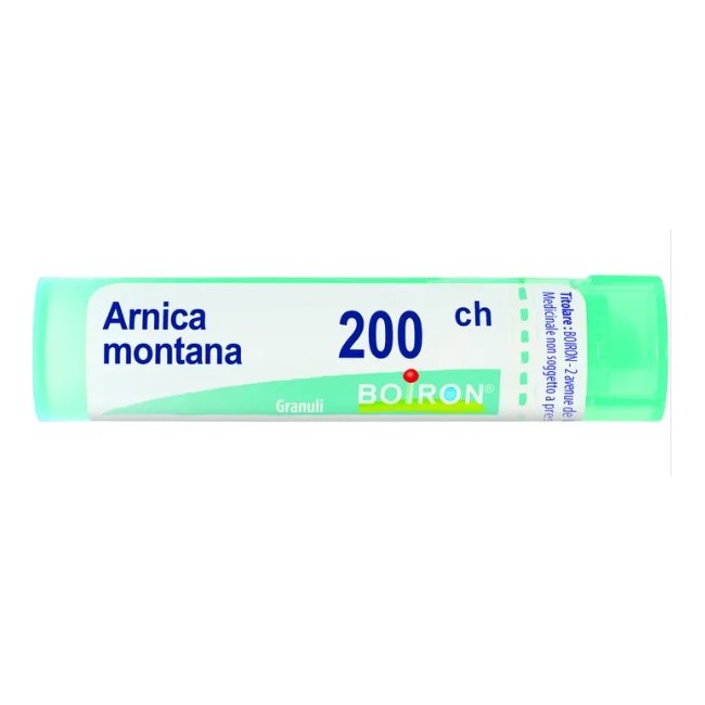 Tubo da 80 granuli di arnica Montana 200 ch della Boiron