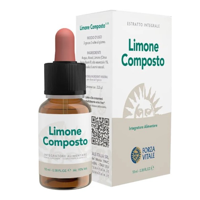 Forza Vitale Ecosol Limone Composto Gocce 10 Ml