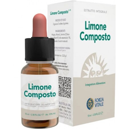 Forza Vitale Ecosol Limone Composto Gocce 10 Ml