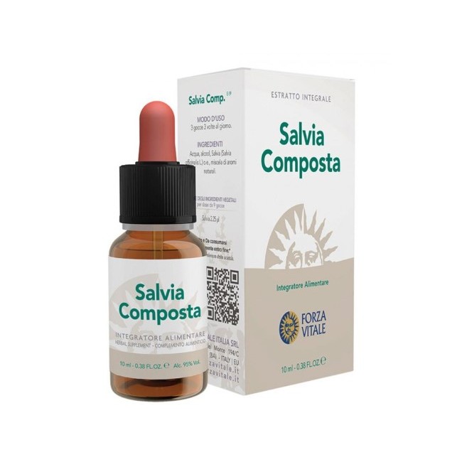 Forza Vitale Italia Ecosol Salvia Composta Gocce 10 Ml