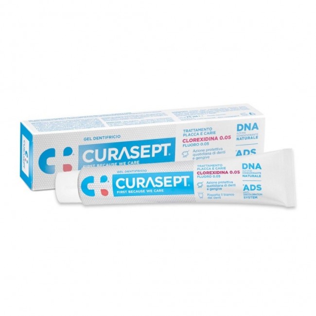 75ml di Dentifricio Antiplacca Clorexedina 0,05 da Curasept