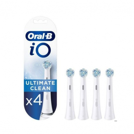 4 pezzi di Ultimate Clean testine di Ricambio da OralB Power Refill Io