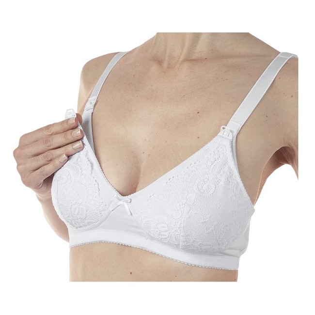 Artsana Mammy Reggiseno Cotone Allattamento White 4d