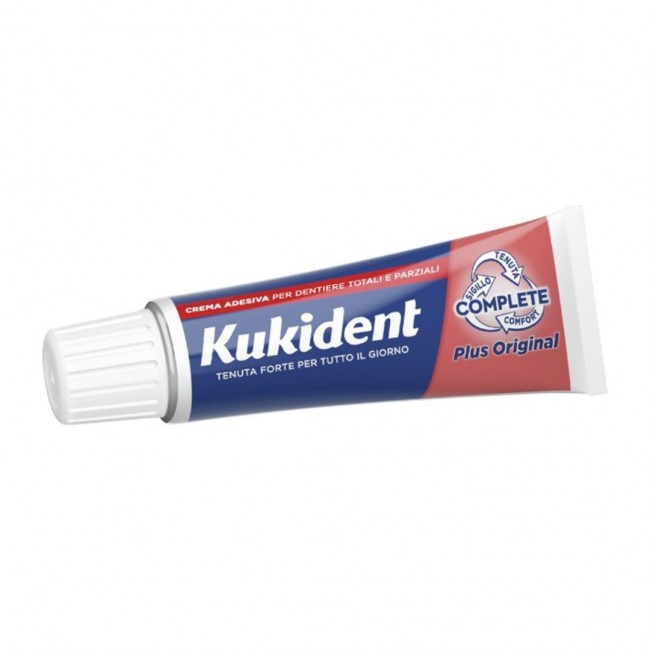 40g di Kukident Plus Original Crema Adesiva Dentiere