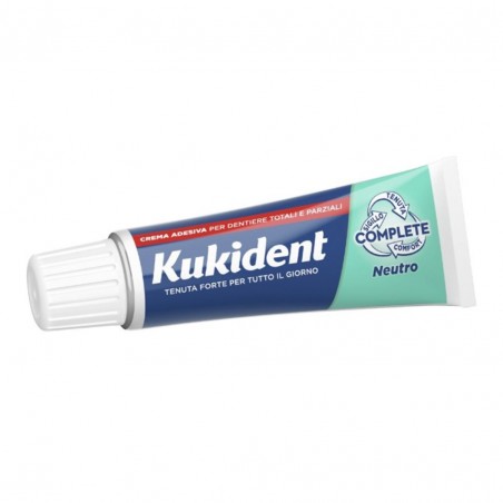 Kukident Neutro Crema Adesiva Dentiere - 40g