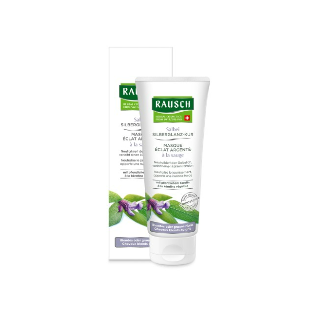 Rausch Maschera Lucentezza Argentea Alla Salvia 100 Ml